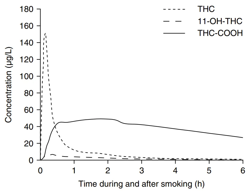 THC-Plasmakonzentration Quelle Grotenhermen F. [2]